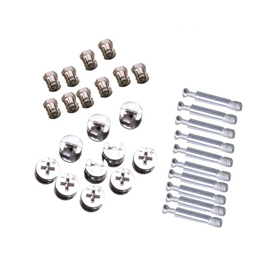 Set connettori per mobili - 10,