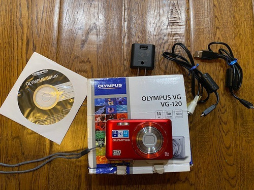Olympus 160 fotocamera - vg-160,