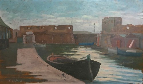 Dipinto olio tavoletta - dipinto,