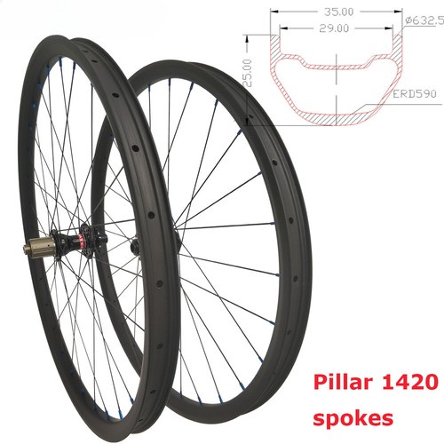 Ruote bicicletta mtb carbonio - ruote,