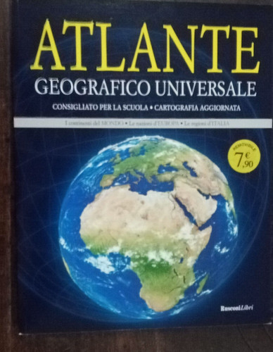 Atlante geografico universale - atlante,