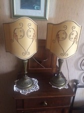 COPPIA DI LAMPADE ANTICHE DA