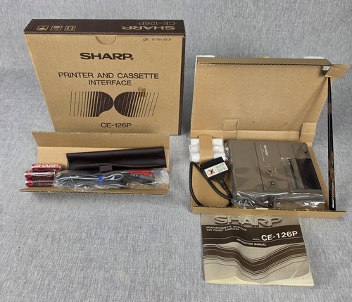 Sharp 126p interfaccia - sharp, ce-126p