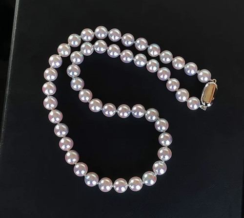Collana perle rotonde - collana,