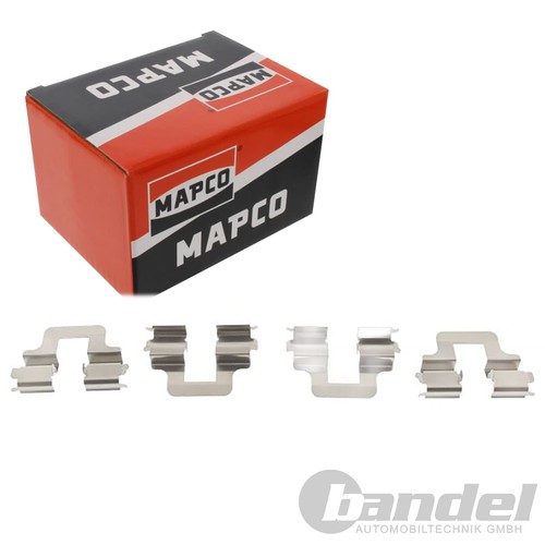 Mapco kit montaggio pastiglie - montaggio,