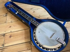 Warwick Grover 5 corde risuonatore banjo made in UK anni 70 *Leggere bene