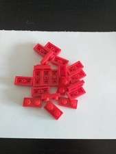 Lego Lotto Plates 1x2 Red 20x 3023