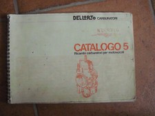 CATALOGO RICAMBI DELLORTO CARBURATORI-piaggio/benelli/garelli ecc