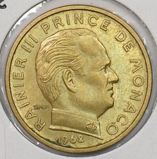 Monaco 1962 50 Centimes 199641