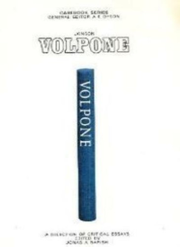 Jonson volpone a - jonson:,