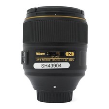 Nikon AF-S 105mm f1.4E ED obiettivo usato - con scatola (SH43904)