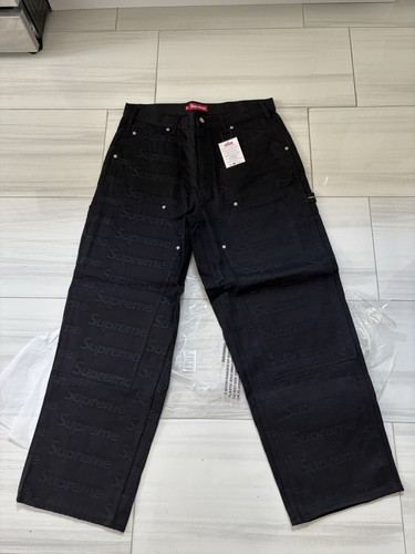 Jeans supreme jacquard loghi - jeans,