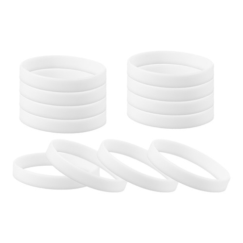 Pcs rubber bracelets - 12,