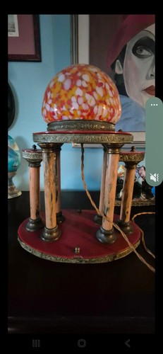 Lampada tavolo anni 20 con - da,