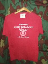 MAGLIA T-SHIRT MARINA MILITARE AVIAZIONE NAVALE GRUPPO AERI IMBARCATI RARITÀ