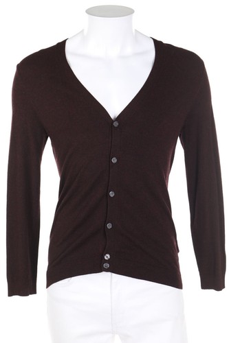 Cardigan zara uomo bordeaux - s,