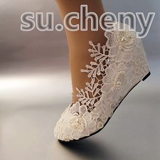 Su.cheny 2 " Zeppa Bianco