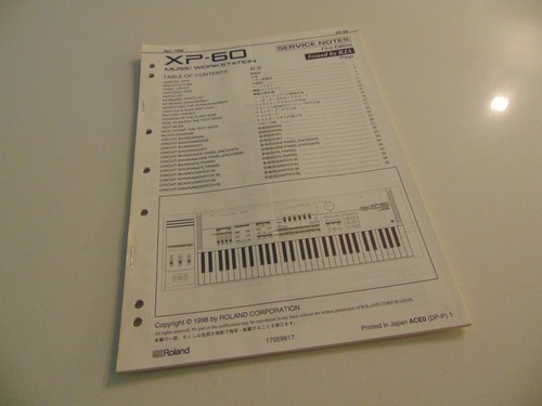 Roland music workstation - roland, xp-60