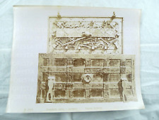 ANTICA FOTOGRAFIA FOTO SERRATURA ANTICA CASSAFORTE PALAZZO BARBERINI ROMA