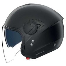 Casco Moto Scooter Nolan N20-2 Visiera Classico 302 Nero Opaco Open Face