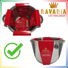 Pentola Bavaria Ottingher 20x18 Acciaio Inox 18/10 Fondo Induzione Professionale