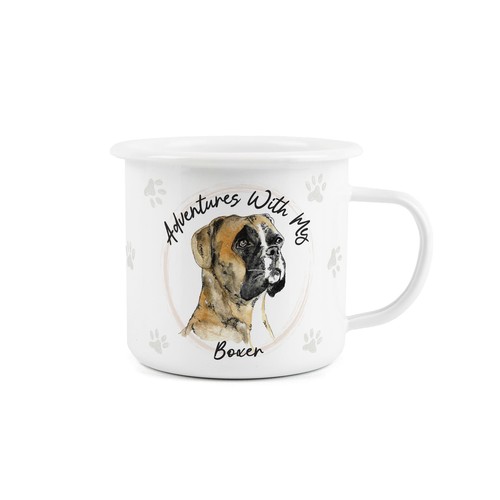 Tazza smaltata boxer outdoor - tazza,