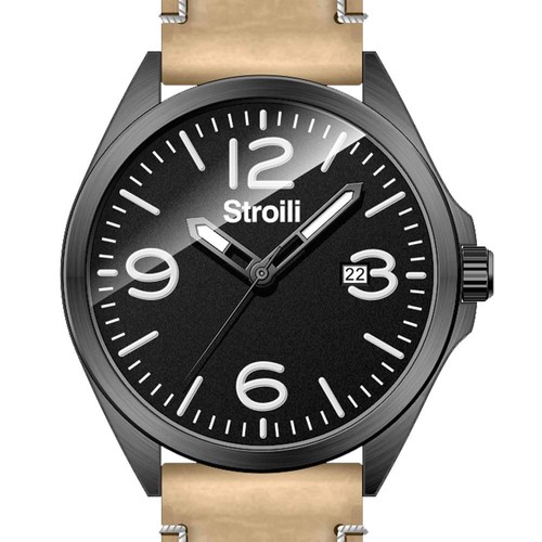 Orologio stroili uomo pelle - orologio, in