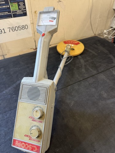 Metal detector vintage scope - detector,