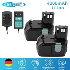 Batteria/caricabatterie 18 V Li-ion per Hitachi BCL1815 BCL1830 DH18DL DS18DFL 4000 mAh