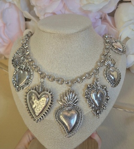 Collana cuore sacro - cuore, ex