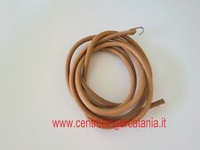 CINGHIA IN CUOIO (made in Germany) PER MACCHINE DA CUCIRE A PEDALE Singer Necchi