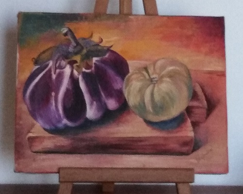 Dipinto olio tela - dipinto, su