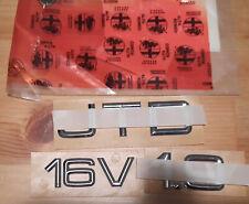 Scritta Targhetta Badge posteriore 1.9 JTD 16V Alfa Romeo 156 1997-2005 60680293