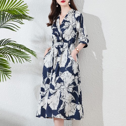 Abito donna 100 seta gelso - 100%,