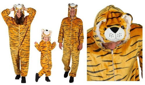 Costume tigre tigre leopardato