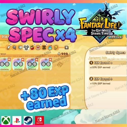 Fantasy life swirly specs - fantasy,