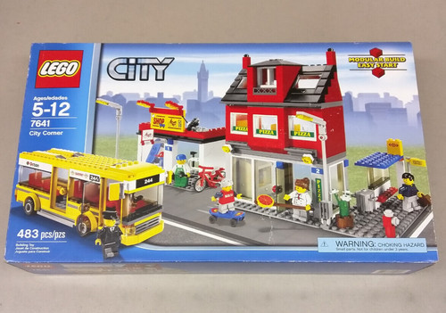 Lego 7641 city corner - corner, nuovo