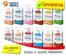 Monge Superpremium ADULT  ALL BREEDS 12 kg  GUSTI ASSORTITI crocchette per cani