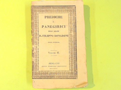 Prediche panegirici - prediche, e