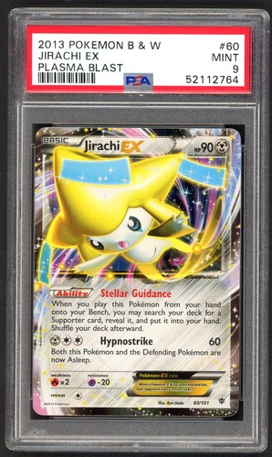 Pokemon card psa jirachi - pokemon, ex