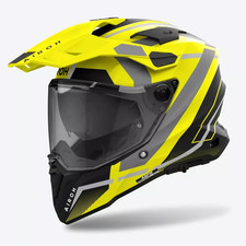 Casco Integrale Airoh Commander 2 Mavick Yellow Gloss Giallo Lucido