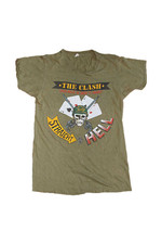 T-shirt The Clash Tour Band