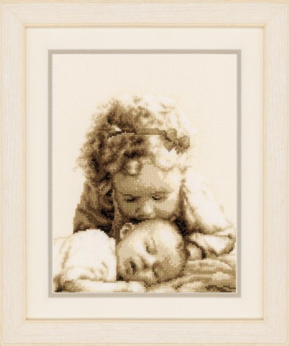 Kit ricamo punto croce - , "ciao