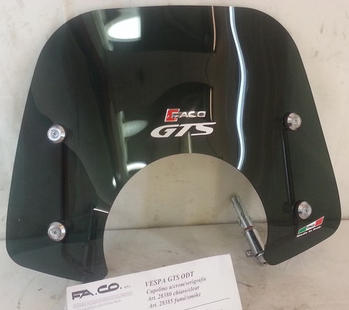 Cupolino fume scuro vespa - cupolino, gts
