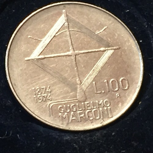 Moneta 100 lire guglielmo - moneta,