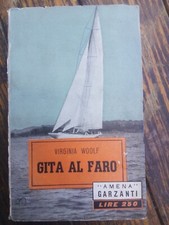 Virginia Woolf Gita al faro Prima edizione Garzanti 1948