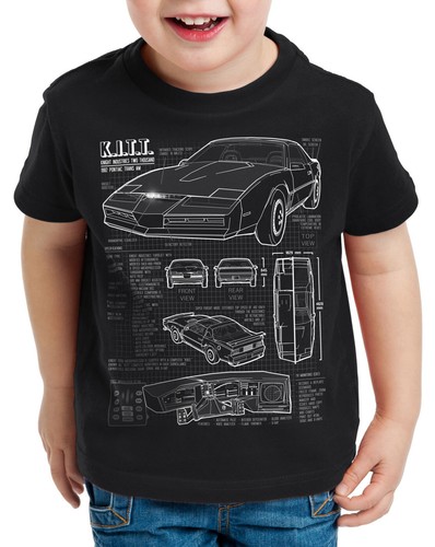 T shirt bambino trans - k.i.t.t.,