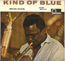 MILES DAVIS "KIND OF BLUE" JAZZ LP 1960 FONTANA 885 113 TY STEREO