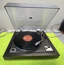 Giradischi Vintage Sanyo TP-626 Nuovo Audio Technica Cartuccia Parapolvere Funzionante Ottimo