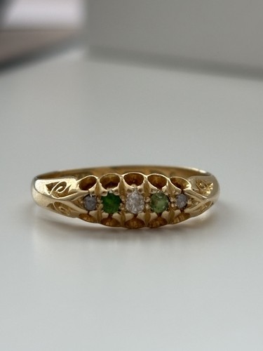 Anello antico art deco - antico, oro